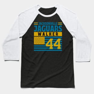 Jacksonville Jaguars Walker 44 American Flag Football Baseball T-Shirt